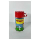 Peanuts thermos, 7" h