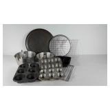 Bakeware, cake pans, cooling racks, loaf pans,
