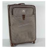 London Fog large travel suitcase with multiple