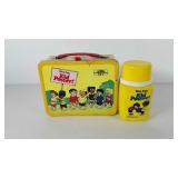 Wee Pals tin lunchbox with thermos