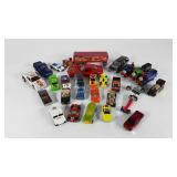 Toys, cars, trucks, trains, etc.