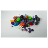 Toys, beyblades and fidget spinners