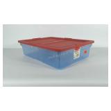 12 gallon under bed Rubbermaid storage tote with