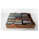 Box of CDs, cds include Beastie Boys, The Eagles,