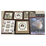 Photo frames and framed pictures, sizes from 12x5