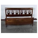 Dixie Furniture, Mahogany Full Size Tulip Design