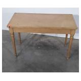 Piano Bench, blond color finish. 30wx20" high