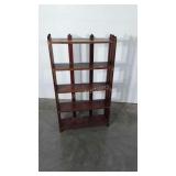 Book Shelf, early pine made, 5 usable shelves,