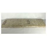 Pottery Barn bench seat cushion, beige with