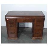 Waterfalls Knee Hole Desk, center drawer with 3