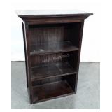 Wall Hanging Trinket Shelf, dark color finish,