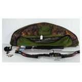 35 inch High Five bow with 11 arrows, sheath  and