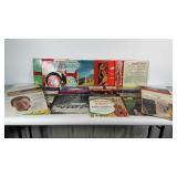 Vinyl record group: kids music, christmas music,