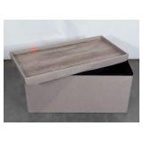 New Tuffed Collapsible Trunk with Lid Tray.