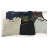 Six long sleeve thermal style shirts 5 are size
