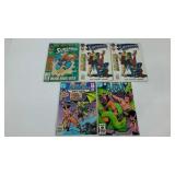 Comic books, DC, 10 various titles including