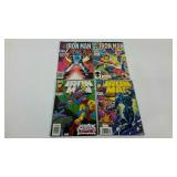 Comic books, Marvel, Iron Man, issues 186, 188,