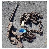 Log Chain about 12ft long with 1.5" links, plus