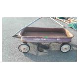 Small Radio Flyer wagon, 24 in Long, Rusty