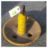 Yellow 15 lb boat anchor