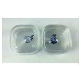 Lot of 2 Approx 4.25 ct Lavender Star Mystic