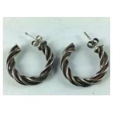 Sterling Silver Hoop Earrings