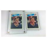 Set of 2 Brett Hull Trading Cards