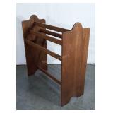 Massive Quilt Rack, pine made, 5 hanging bars,