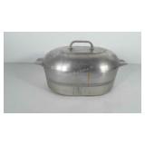 Wagnerware magnalite aluminum roaster, 12" L x 4"