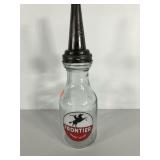 Frontier quart oil jar with spout