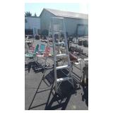 Werner 6 foot step ladder aluminum
