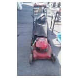 Troy-Bilt Tru cut 100 push mower with bagger 21