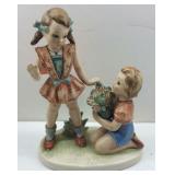 Goebel Figurine, Germany W Goebel 6in small chip