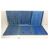 Two Lincoln head cent collection book 1909 to