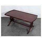 Formal Style Coffee Table, Mahogany with applied