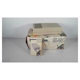 Commodore disk drive with box and manual, powers