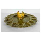 Delviled egg plate, made by California USA