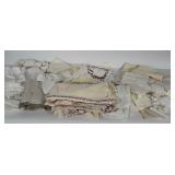 Textiles: Table linens including napkins and
