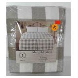 Marigold Grove King sized bedspread, unused in
