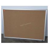 Skilcraft Cork Bulletin Board, aluminum framed,