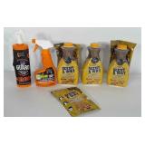 Hunting items: Scent A-Way laundry detergent and