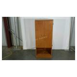 Laminate cabinet with accordion door, needs a