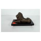 Bronze Bombay lion statue