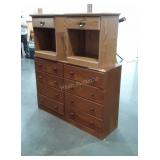 3pc Blue Light Special Furniture Lot, real pine