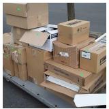 Hardware Lot, Lighting Supplies, and other, piled