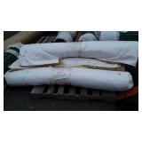 4-Rolls Insulation, 72" wide x 12ft per roll, 2"