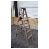 6ft Wooden Step Ladder