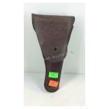 Leather gun holster "US"