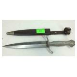 Knife, Korium made in Germany with leather sheath