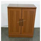 Laminate cabinet, 30 x 17 x 38, adjustable feet